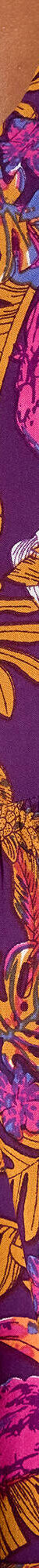 Robe imprimée, manches courtes (violet / multicolore) Robe imprimée, manches courtes (violet / multicolore)